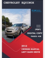 CHEVROLET EQUINOX 2011 OWNERS MANUAL